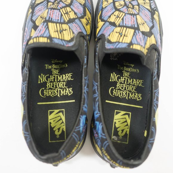 Vans Nightmare Before Christmas Oogie Boogie Glow Sneakers - Women's Size 9 - Picture 9 of 10